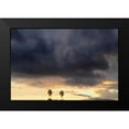 thumbnail image 2 of Laughton, Peter 14x11 Black Modern Framed Museum Art Print Titled - Sunset Palms, 2 of 5
