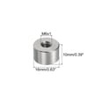 thumbnail image 2 of Uxcell 5Pack Round Connector Nuts, M6x10x16mm Coupling Nut Sleeve Rod Bar Stud Nut, 2 of 4