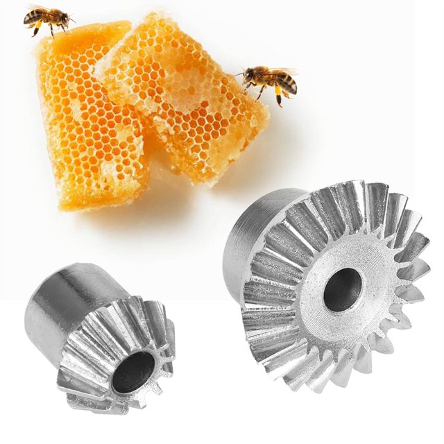 Juego de tornillos y llaves para extracción de miel, engranaje con tornillo y herramienta de alimentación de abejas Extractor de miel Diseño de clase mundial Jadeshay A