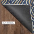 thumbnail image 6 of Addison Rugs Mayfield Premium Machine Washable Transitional Abstract Navy Rectangle Rug, 9' x 12', 6 of 8