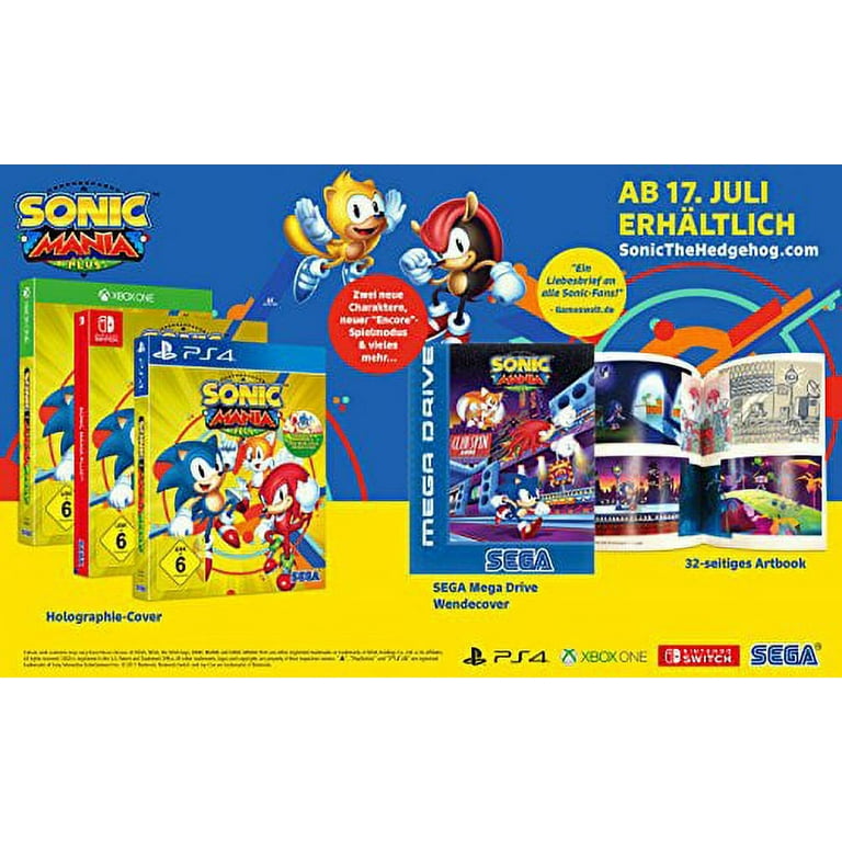 Sonic Mania Plus, Sega, Nintendo Switch, 010086770797 