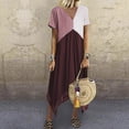 thumbnail image 2 of Vestido HUOGUO, a la moda para mujer, casual, con estampado de playa, 2 of 5