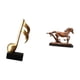 thumbnail image 5 of Escultura de nota musical, figura de escritorio, figura de caballo, adorno de resina coleccionable en miniatura, adecuado para regalar, decoración del, 5 of 8