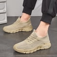 thumbnail image 4 of YUDAI Men's Slip-On Walking Shoes – Non-Slip, Breathable Mesh Sneakers for Gym, Workout & Everyday Wear, 4 of 7