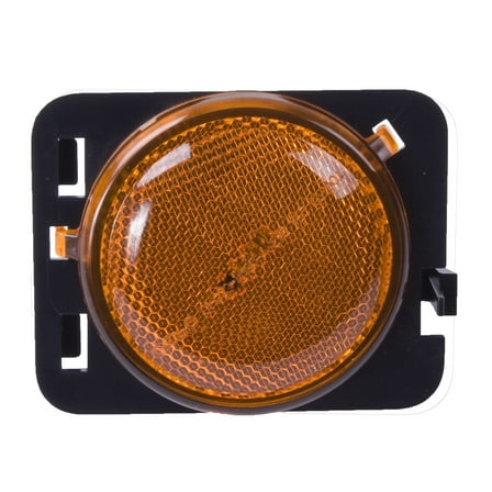 Omix-Ada by RealTruck | 12401.24 | Side Marker Light Assembly, Right, Amber | OE Reference: 55078144AA | Compatible with 2007-2018 Jeep Wrangler