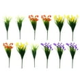 thumbnail image 3 of Ramo de 12 flores artificiales de simulación de lirio de cala., 3 of 5