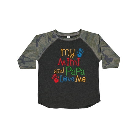 

Inktastic Mimi and Papa Love Me Gift Toddler Boy or Toddler Girl T-Shirt