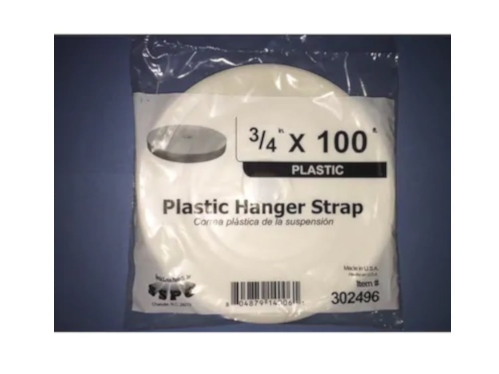 Special Service Plastic (302496) 3/4" x 100 ft. Plastic Hanger Strap
