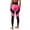 Hot Pink, variant on Peach Leggings for Women Patchwork High Waist Lifting Tights Stretchy Sports Fitness Leggings for Workout and Gym