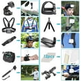 thumbnail image 2 of GoPro HERO10 (HERO 10)  Black - Waterproof Action Camera + 50 Piece DigiNerds Accessory Kit, 2 of 7
