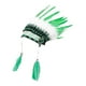 thumbnail image 4 of Tocado de plumas, diadema decorativa para Halloween, disfraces, festivales, cosplay, 4 of 9