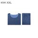 thumbnail image 2 of Conjunto de ropa interior térmica azul para hombre, calzoncillos largos con forro polar suave, capa base cálida para invierno en la parte superior e inferior, 2 of 6