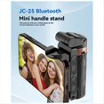 thumbnail image 3 of Super Mini Perche à Selfie Support de Téléphone Portable Design Intégré Polyvalent Télécommande Bluetooth pour Diffusion en Direct Noir, 1 * Minuteur Selfie 1 * Télécommande 1 * Instructions en Chinois et Anglais, 3 of 8