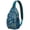 Maritime Voyag, variant on Cute Bee Print Sling Backpack, Cartoon Bumble Bee and Honeycomb Design Crossbody Bag for Bee Lovers and Travel Adventures