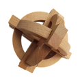thumbnail image 1 of Juguetes de madera para niños, cerradura Kongming de haya, cerradura de desmontaje para ocio educativo para adultos, cerradura de mortaja y espiga para estudiantes de escuela primaria, cerradura Luban, 1 of 5