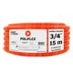 thumbnail image 2 of Poliflex Naranja 3/4" Rollo 15M, 2 of 3