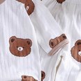 thumbnail image 4 of bwdbhd Toddler Long Sleeve Pajamas Kids Fall Winter Pjs Pajamas 2 Piece Jammies, 4 of 4