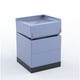 thumbnail image 5 of Elevadores cuadrados 4 piezas Elevación de sillas Bloques elevadores de muebles Pies para muebles de oficina en hogar uversales Almacenamient gris yotijar Extensores de patas de cama, 5 of 8