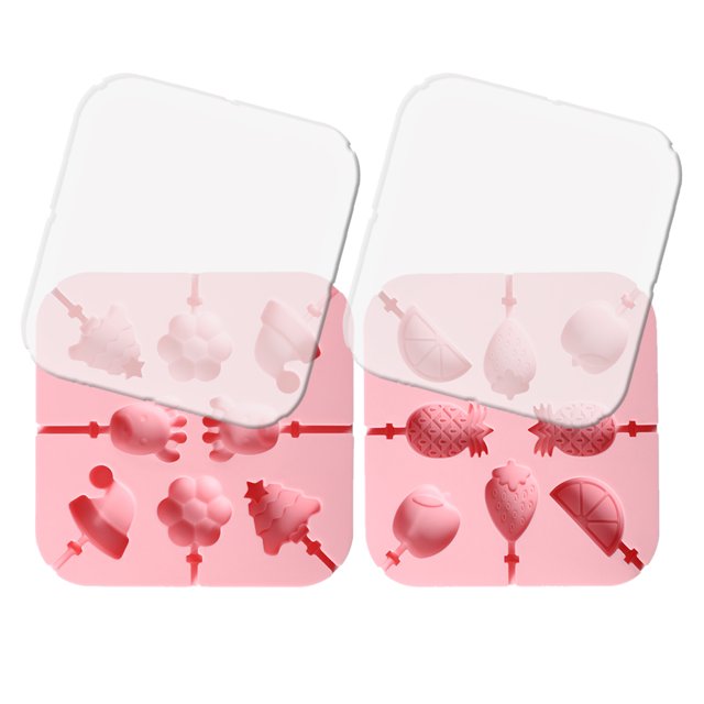 Molde de silicona para dulces con barra de chocolate de 2 piezas, molde para dulces con barra de queso para niños con tapa, herramientas de cocina para hornear.