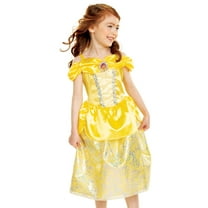 Disney Princess Belle Dress for Female Child Size 4-6X