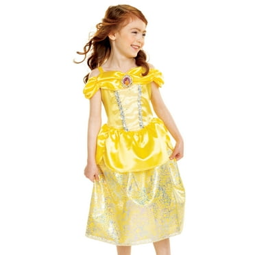 Disney Princess Belle Dress for Female Child Size 4-6X