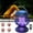Black, variant on GPEH Indoor & Outdoor Mosquito Lamp USB Rechargeable with LED Light