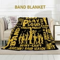 thumbnail image 2 of Marching Band Gifts Blanket for Teens, Band Director Gifts for Marching Band Students, Band Flannel Blanket for Men/Women, Rock Band Blanket 50 * 60" Christmas Birthday Thanksgiving Gift, 2 of 7