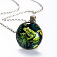thumbnail image 6 of Frog Necklace Personalized Custom Photo Round Pendant Adjustable Stainless Steel Necklaces with Gift Box for Men Women Mothers Valentine's Jewelry Gift, 6 of 6