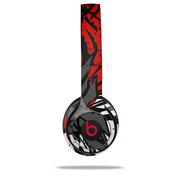 WraptorSkinz Skin Decal Wrap for Beats Solo 2 and Solo 3 Wireless headphones Baja 0040 Red (BEATS NOT INCLUDED)