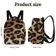 thumbnail image 2 of Leopard Spotted Texture Background Small Backpack Cute Mini Backpacks For Woman Lightweight Daypacks, 2 of 8