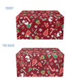 thumbnail image 4 of Psesaysky Cartoon Merry Christmas Tissue Box Cover Rectangle, Waterproof PU Leather Car Tissue Holder Facial Napkin Organizer Fashion Decorative on Table and Bathroom, Office, 4 of 7
