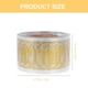thumbnail image 2 of Clear Thank You Sticker Transparent Sealing Sticker for Party Gift Box Envelope Pvc Material Waterproof Self-Adhesive 1roll, 2 of 5