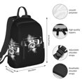 thumbnail image 4 of Tool Band Book Bag Casual Backpack 3D Print Travel Backpack Lightweight Hiking Daypack Schoolbag, 4 of 9