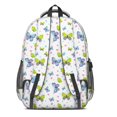 thumbnail image 3 of Colorful Butterfly Pattern Cute School Backpack Bag with Padded Back and Adjustable Shoulder Straps 16.9 X 12.6 X 5.9 Inches, 3 of 5