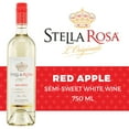 thumbnail image 4 of Stella Rosa Red Apple Semi-Sweet Moscato White Wine, 750ml Glass Bottle, Piedmont, Italy 5% ABV, 4 of 17