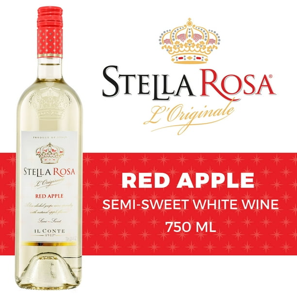 Stella Rosa Red Apple Moscato 750ml - Ideal for Office Breakrooms