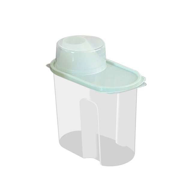 Tanque de almacenamiento de grano de cocina grande, caja de almacenamiento de productos secos de comida nórdica, tanque sellado de plástico, tanque de grano impermeable Wmkox8yii FHAKJF1145
