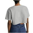 thumbnail image 6 of lmcalzta Workout T Shirts for Women Crew Neck Loose Short Sleeve Summer Crop Tops Gym Athletic Tees, 6 of 6