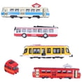 thumbnail image 3 of Vehículo de juguete, modelo de autobús ferroviario de alta velocidad, modelo de autobús extraíble, modelo de coche optimizado para la excelencia, 3 of 8