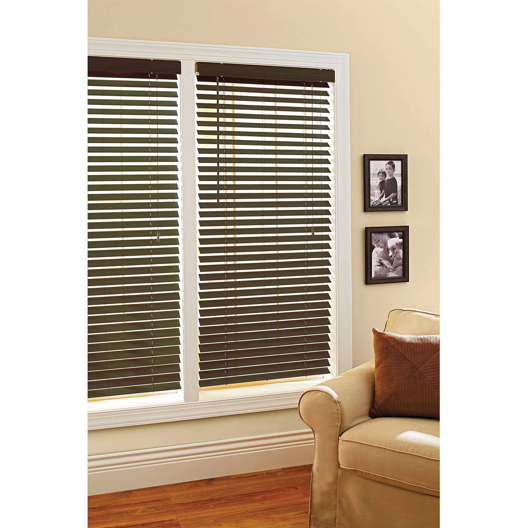 faux wood blinds  inch