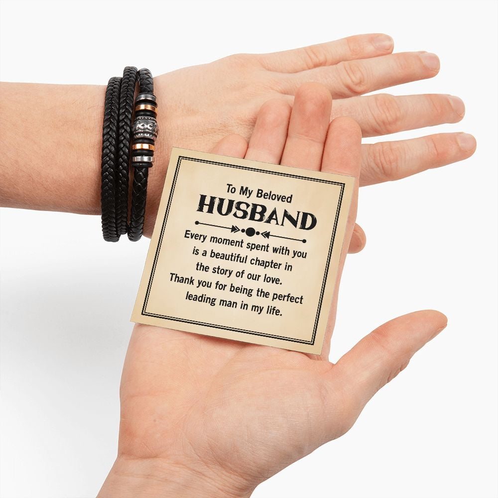To My Husband Every Moment Spent With You Love You Forever Bracelet