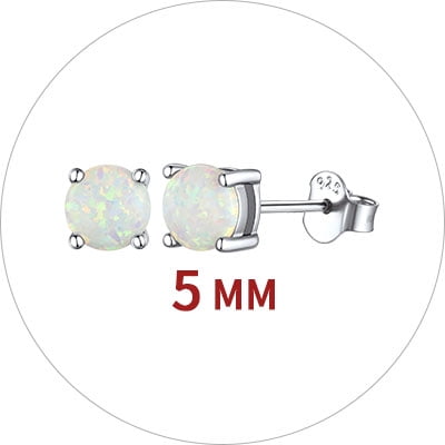 5mm Round Cut(4 Prongs)