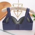 thumbnail image 3 of KONDYS Women Casual Adjustable Breathable Top Bra Underwear Without Steel Ring Gathering Sexy Cozy Elastic Women's Bra, 3 of 8