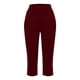 thumbnail image 4 of WILLBEST Pantalones Capri de Yoga Casuales para Mujer, Holgados, Cómodos, Deportivos, de Verano, de Pierna Ancha y Cintura Alta. Mediana, 4 of 5