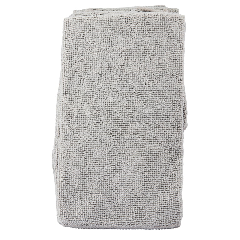 Libman Heavy Duty Microfiber Cleaning Cloths, Gray, 12 Pack photo 8