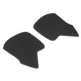 thumbnail image 4 of Gas  Traction Side Pad, 2pcs Fuel Knee Grip Protector Rubber Flexible Black  For Upgrade Replacement For CB650R, 4 of 8