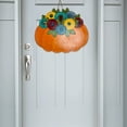 thumbnail image 4 of Decoraciones de Halloween 2024 Decoración de pared Fiesta interior al aire libre Puerta de Halloween Colgante Otoño Acción de Gracias Placa de puerta de madera Diseño Decoración(Compre 2 y ahorre 10%), 4 of 6