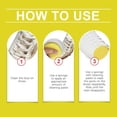 thumbnail image 4 of Crema limpira de zapatos blancos con esponja, quitamanchas instantáneo, kit multiusos para lona, cuero, zapatillas, botas y más., 4 of 4