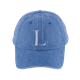 thumbnail image 1 of Gorra para Mujer Original con Iniciales LuckyLy, Ajustable y Moderna, Letras A-Z azul Unitalla - Ajustable, 1 of 6