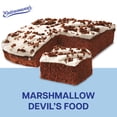 thumbnail image 3 of Entenmann's Marshmallow Devil's Food Iced Cake, 17 oz, Red Velvet Sheet Cake, Box, 3 of 7